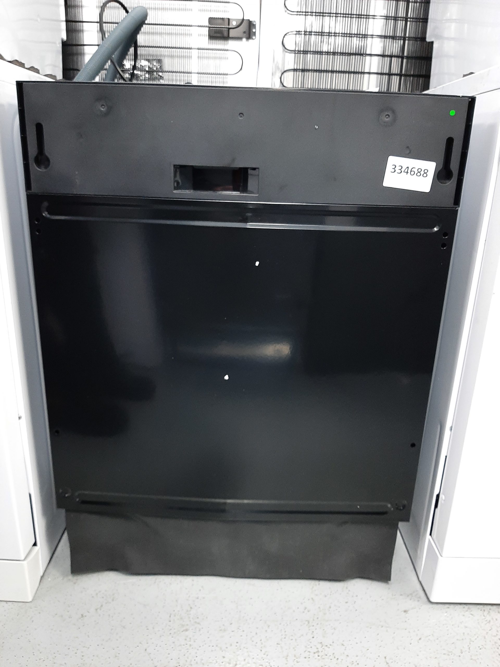 Hisense HV603D40UK Fully Integrated Standard Dishwasher - Black Control Panel with Fixed Door 