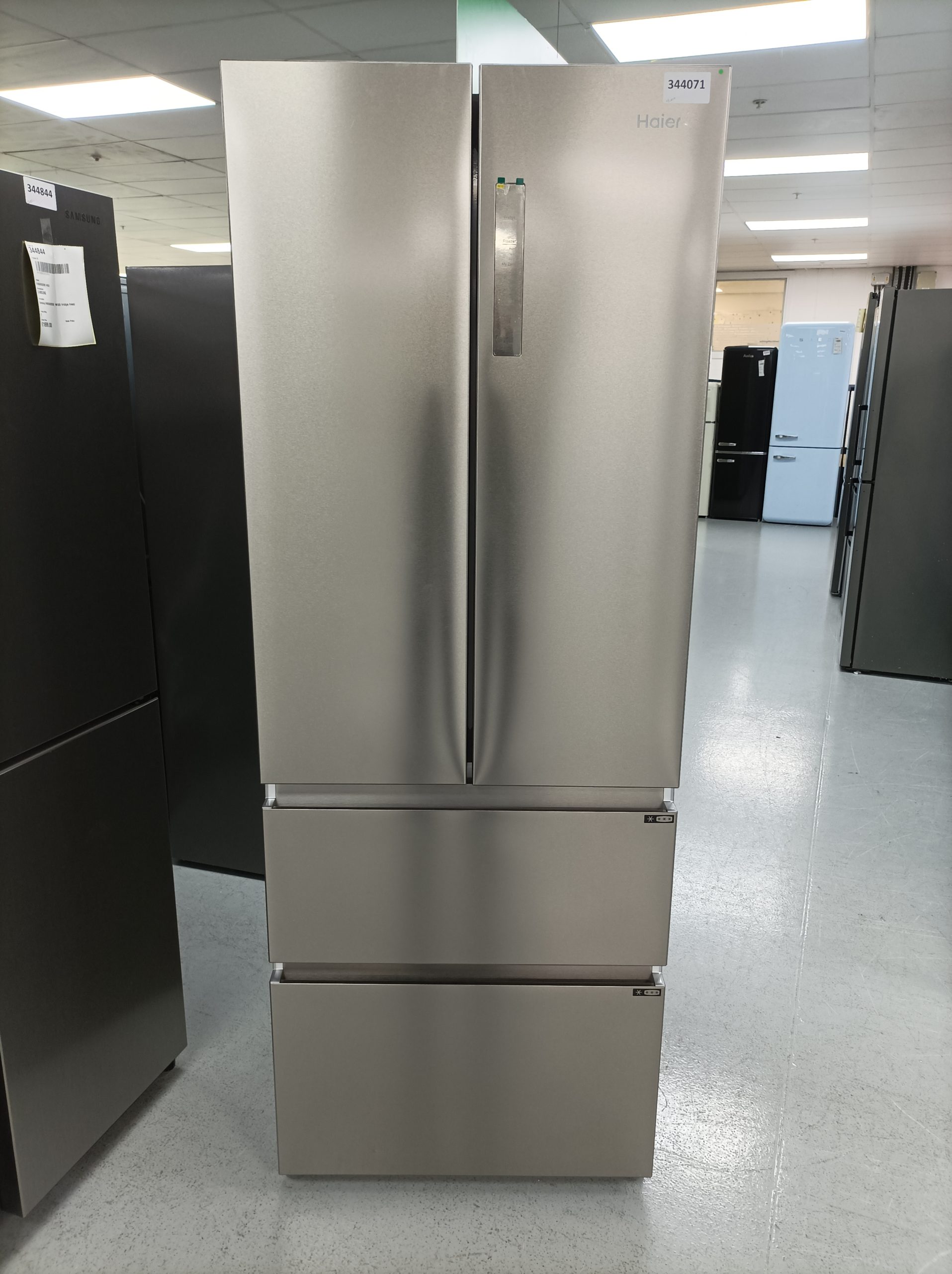 Haier HB15FPAA 60/40 Frost Free Fridge Freezer - Stainless/S F Rated ...