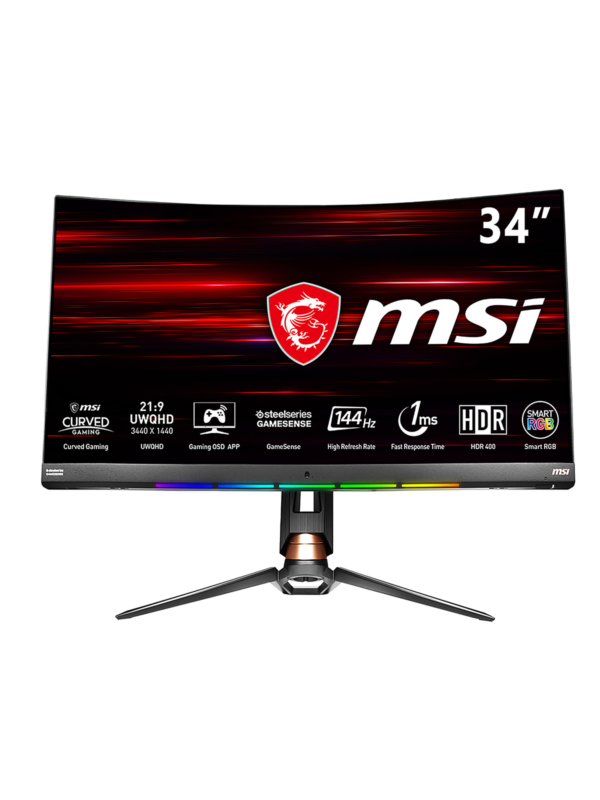MSI Optix MPG341CQR Wide Quad HD 34” Curved LED Gaming Monitor