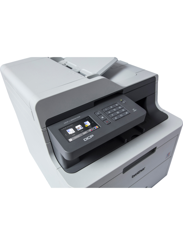 Brother DCPL3550CDWG1  Brother DCP-L3550CDW multifunction printer LED A4  2400 x 600 DPI 18 ppm Wi-Fi