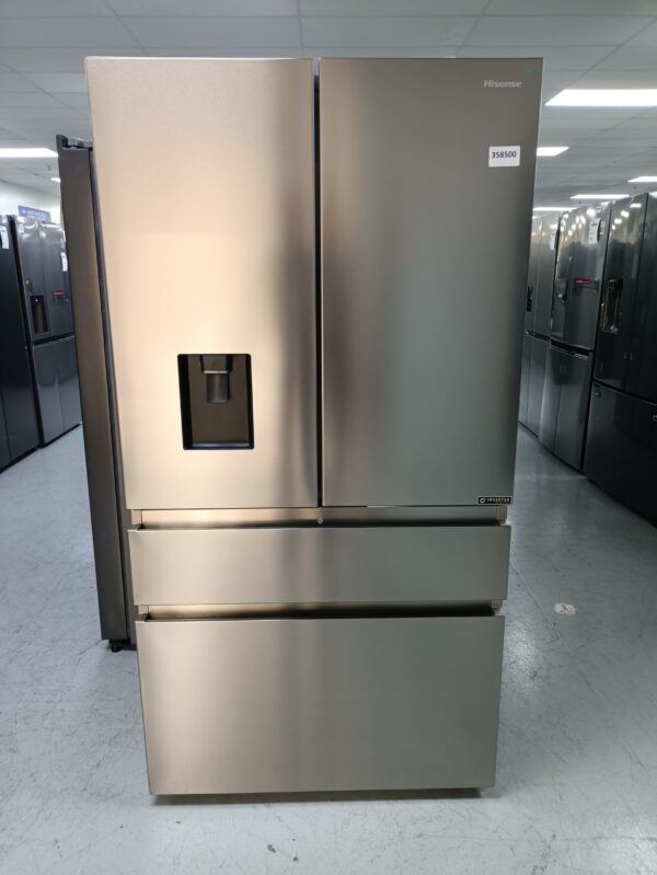 Hisense American Fridge Freezer (RF749N4WIF) PureFlat - Non Plumbed - F ...